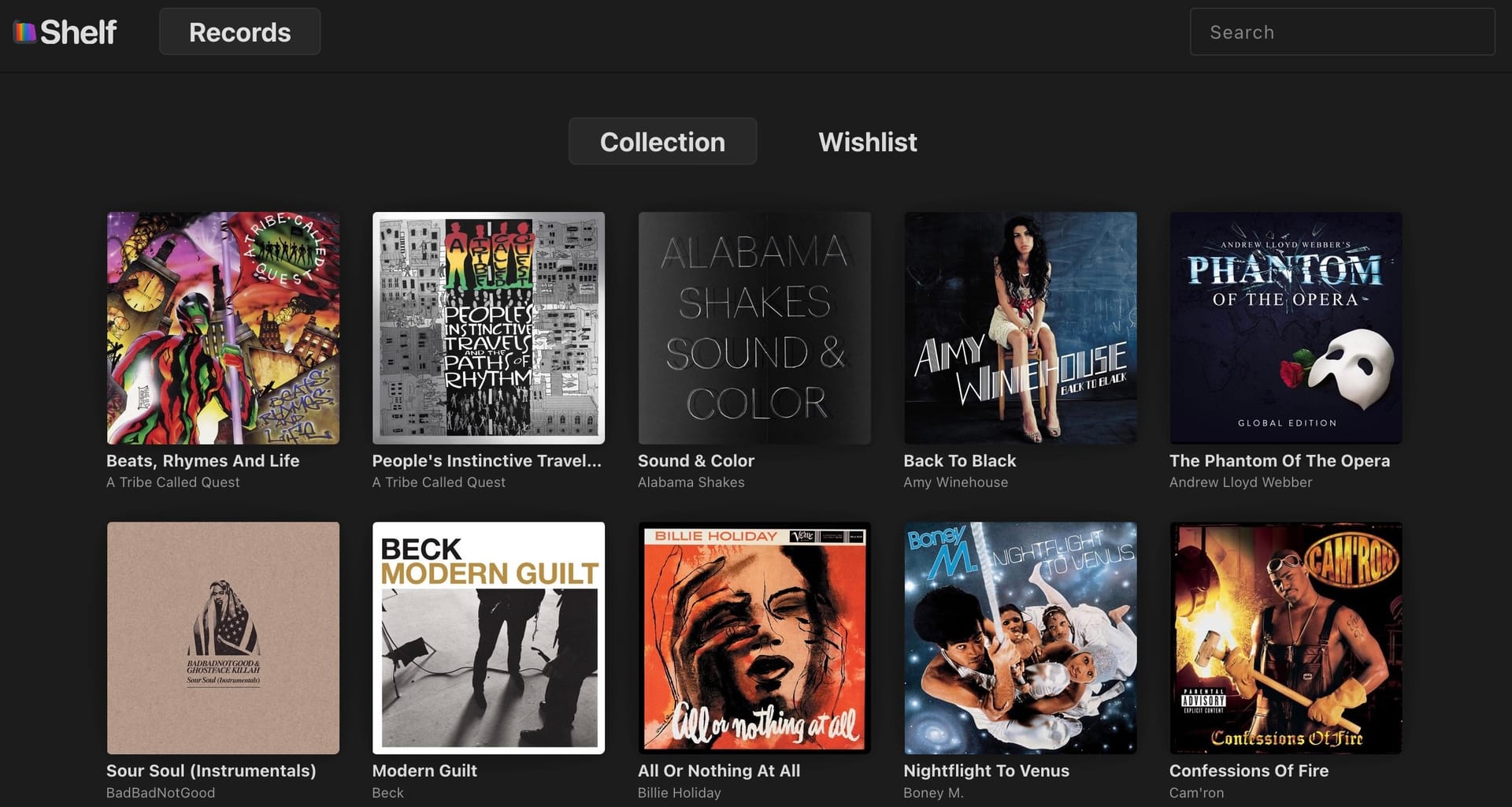 Shelf Dockered